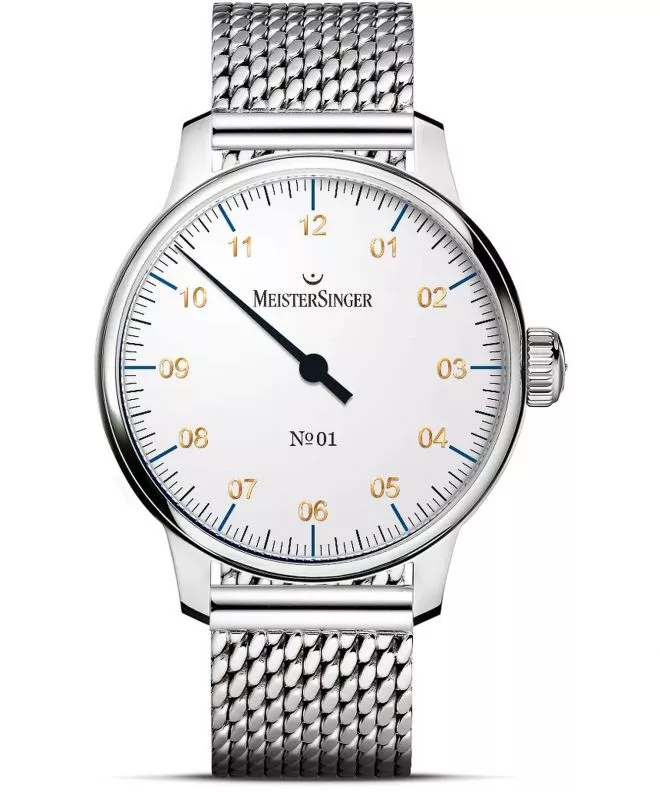 MeisterSinger N°01 White  watch AM3301G_MIL20