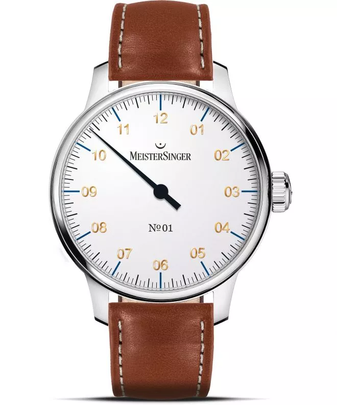 MeisterSinger N°01 White  watch AM3301G_SK03W