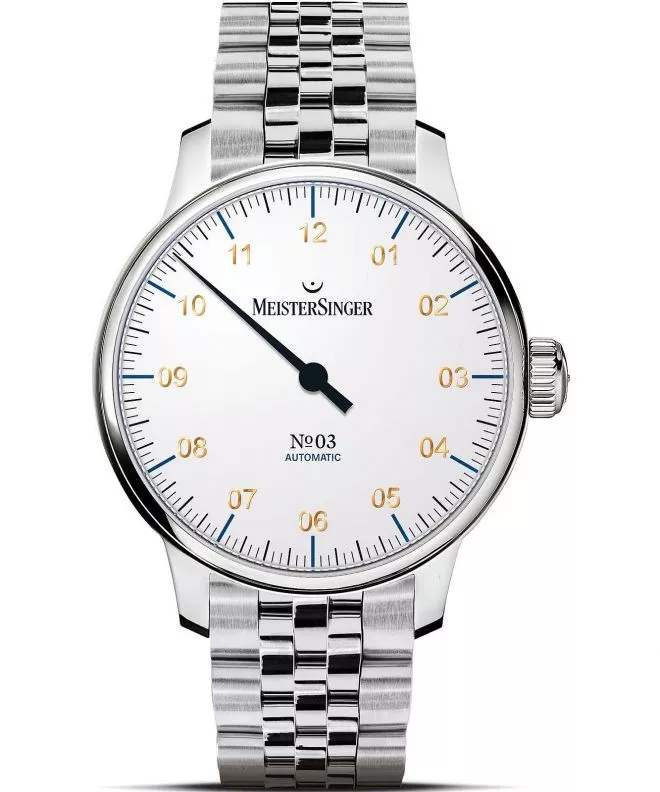 MeisterSinger N°03 White Automatic  watch AM901G_MGB20