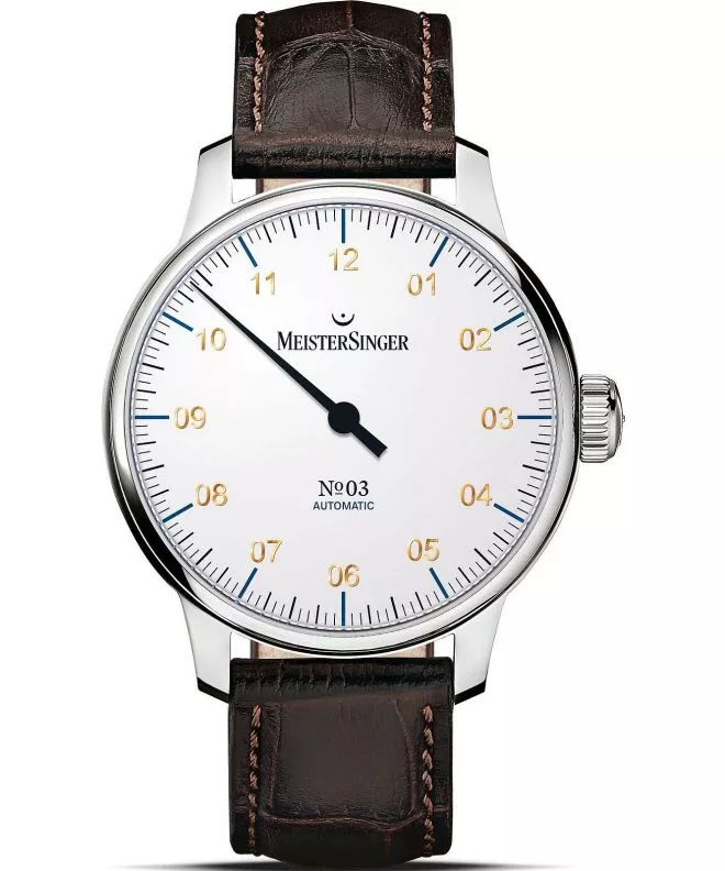 MeisterSinger N°03 White Automatic  watch AM901G_SG02