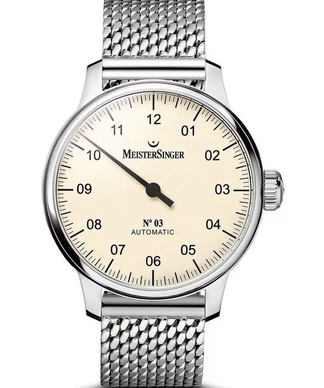 Meistersinger N°03 Automatic gents watch AM903_MIL20