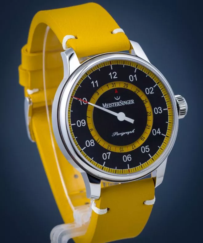 MeisterSinger Perigraph Mellow Yellow Limited Edition Men's Watch S-AM1025