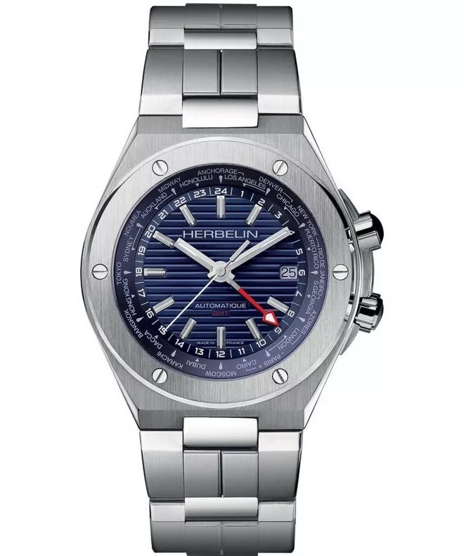 Herbelin Cap Camarat GMT Limited Edition watch 1445/B15
