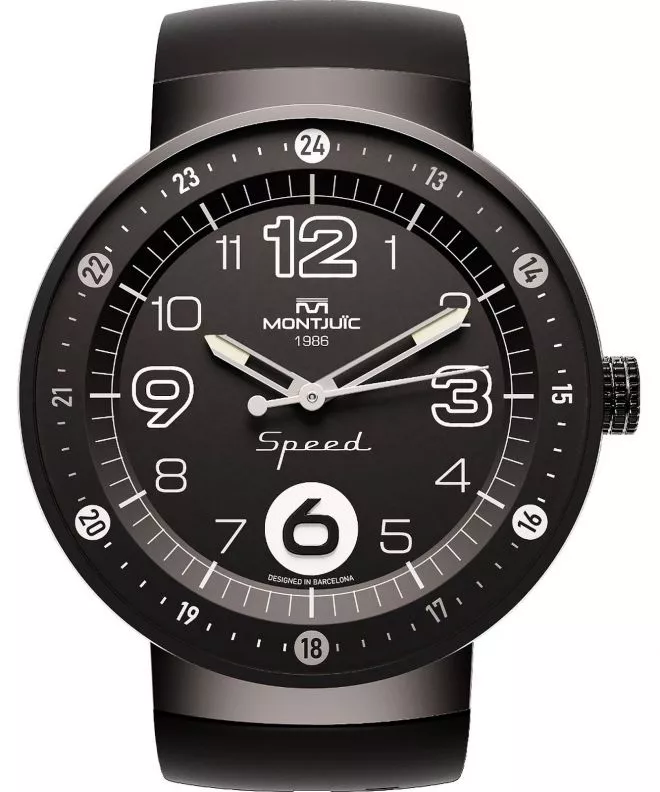 Montjuic Speed Elegance All Black PVD watch MJ1.0103.B