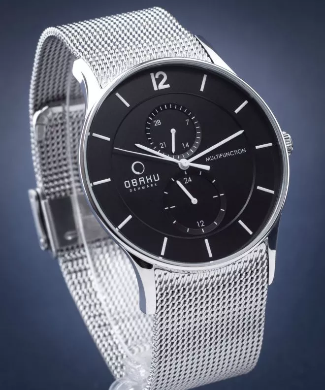 Obaku Multifunction Men's Watch V157GMCBMC