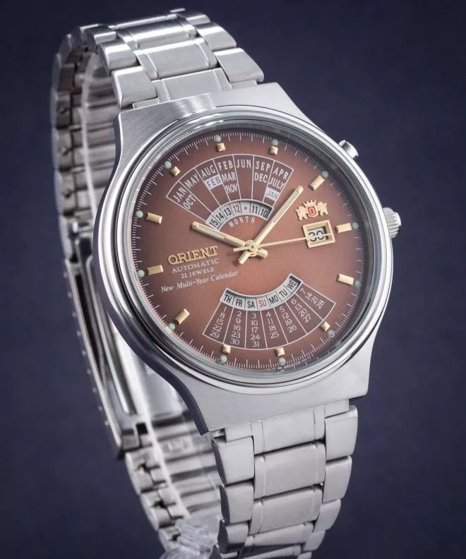 Orient Automatic Multi-Year Calendar Men's Watch FEU00002PW
