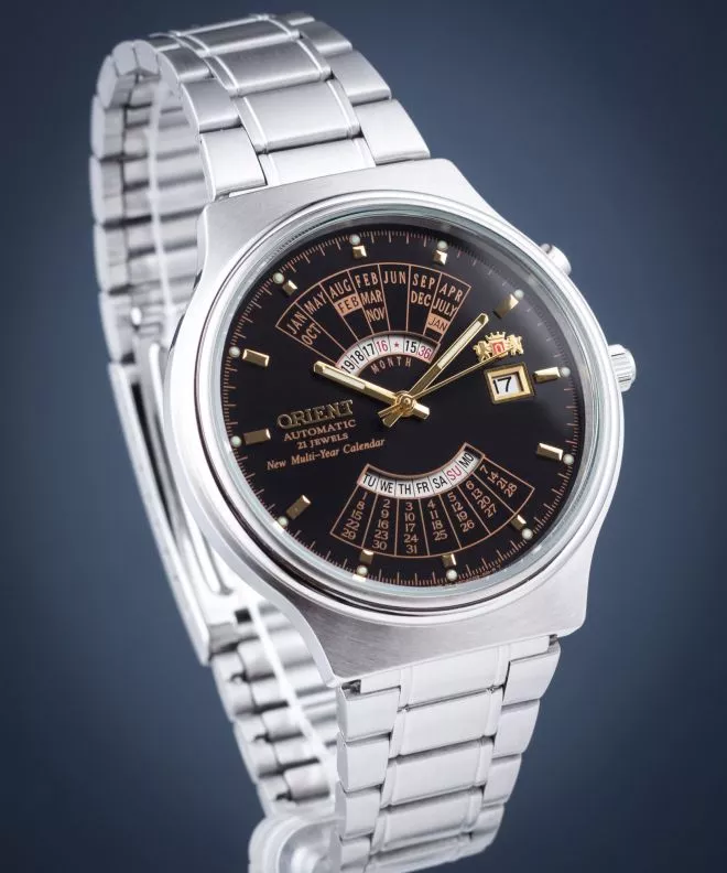 Orient Automatic Multi-Year Calendar Watch FEU00002BW