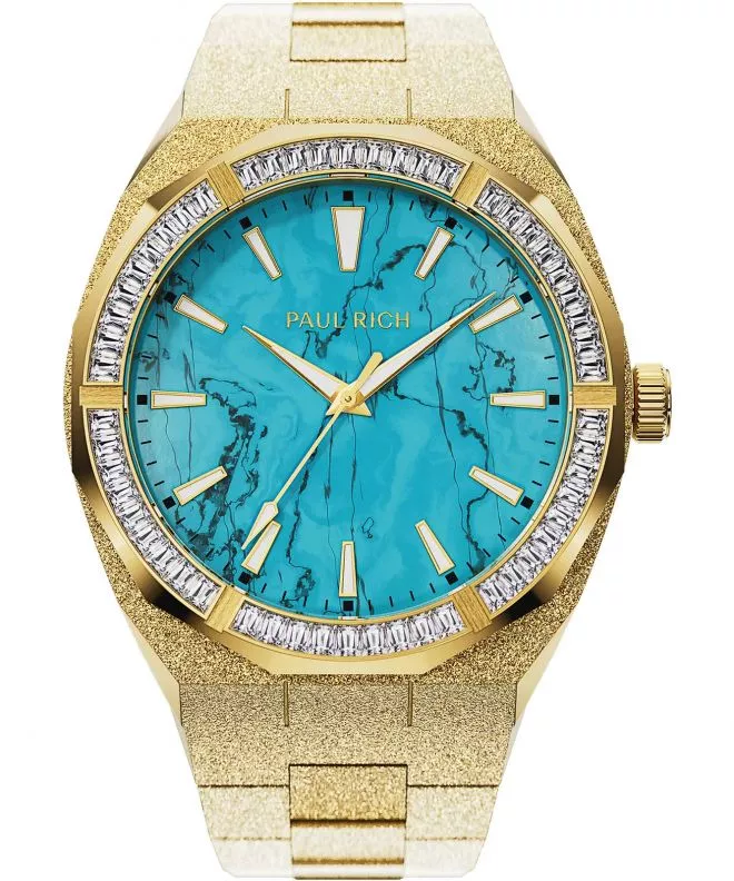 Paul Rich Frosted Star Dust Azure Dream Gold  watch 658860274668