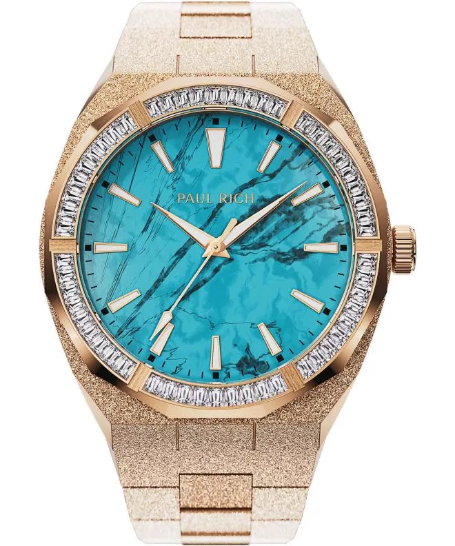 Paul Rich Frosted Star Dust Azure Dream Rose Gold  watch 752503131629