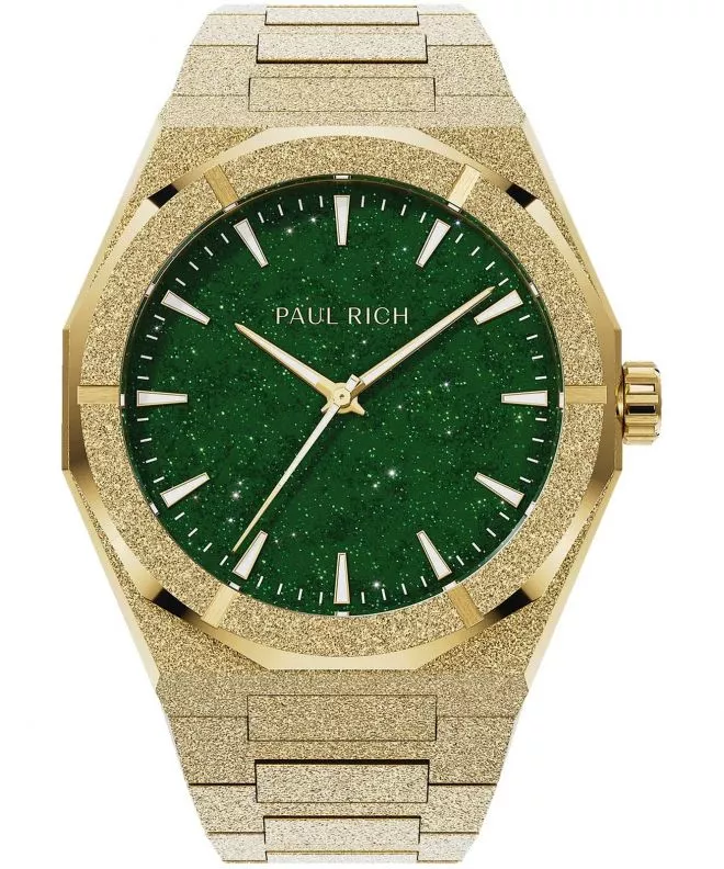 Paul Rich Frosted Star Dust II Gold Green watch 766236337081