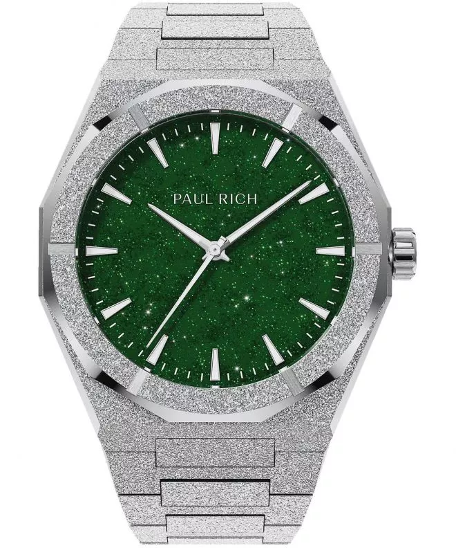 Paul Rich Frosted Star Dust II Silver Green watch 766236337067