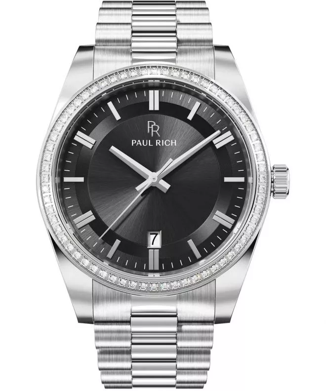 Paul Rich Legacy Silver Black watch 783385960823