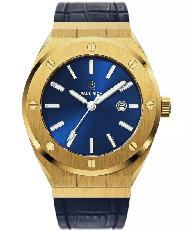 Paul Rich Signature Royal Touch Leather 42 watch 698869615994