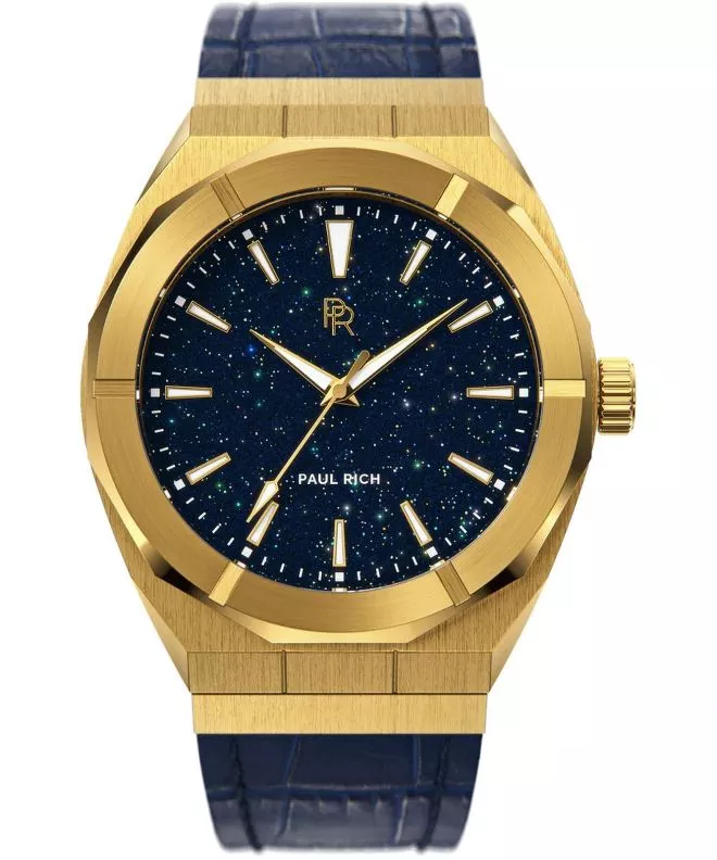 Paul Rich Star Dust Gold Leather 42 watch 764227276494