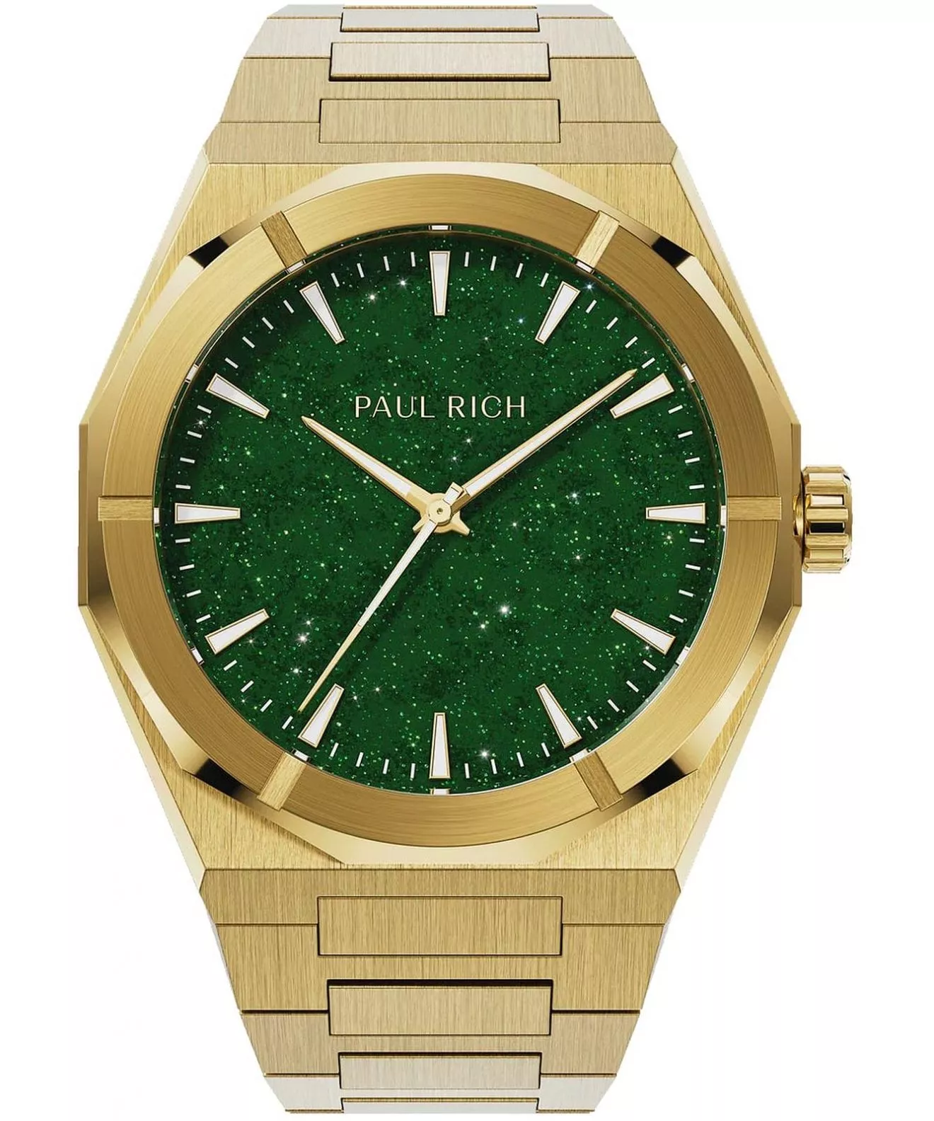Paul Rich Star Dust II Gold Green watch 766236337012