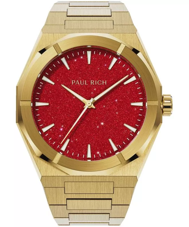 Paul Rich Star Dust II Gold Red watch 766236337005