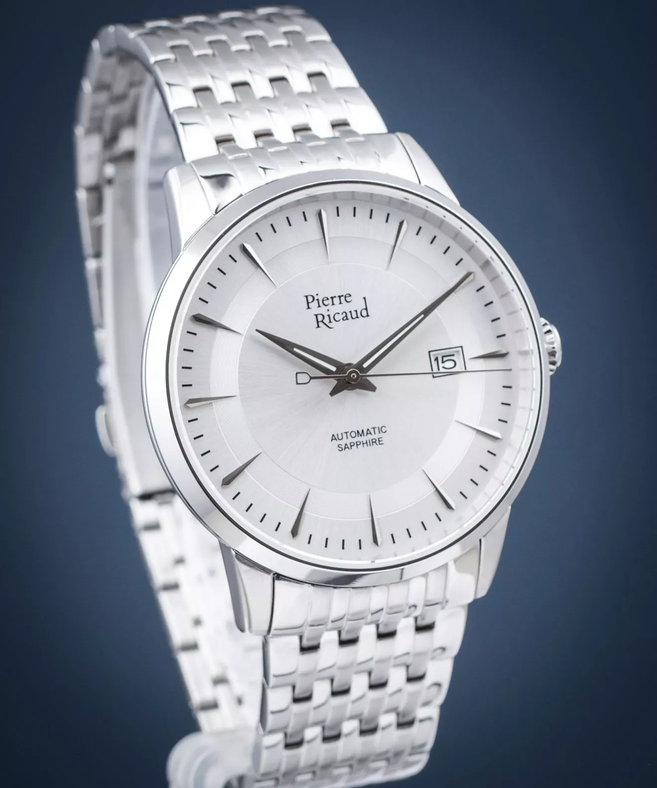Pierre Ricaud Automatic Sapphire Men's Watch P60029.5113A