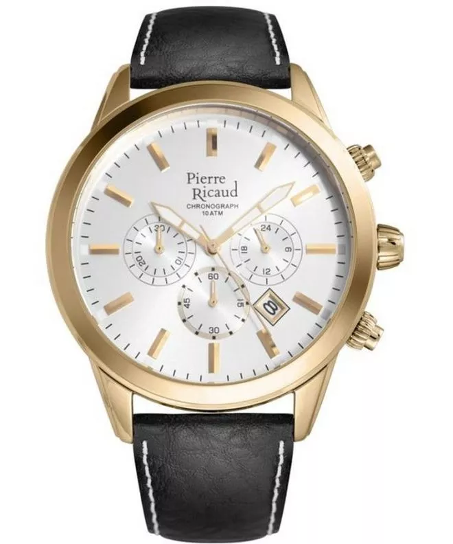Pierre Ricaud Classic Chronograph watch P97010.1B13CH