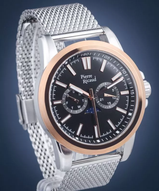 Pierre Ricaud Moon Phase watch P60034.R1R4QF