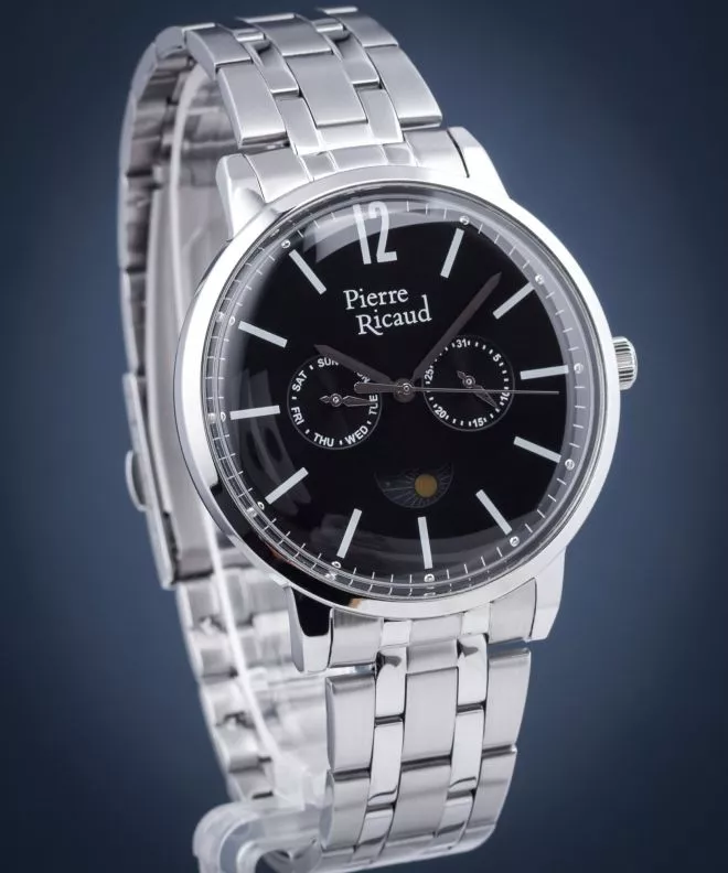 Pierre Ricaud Moon Phase Men's Watch P97246.5154QF