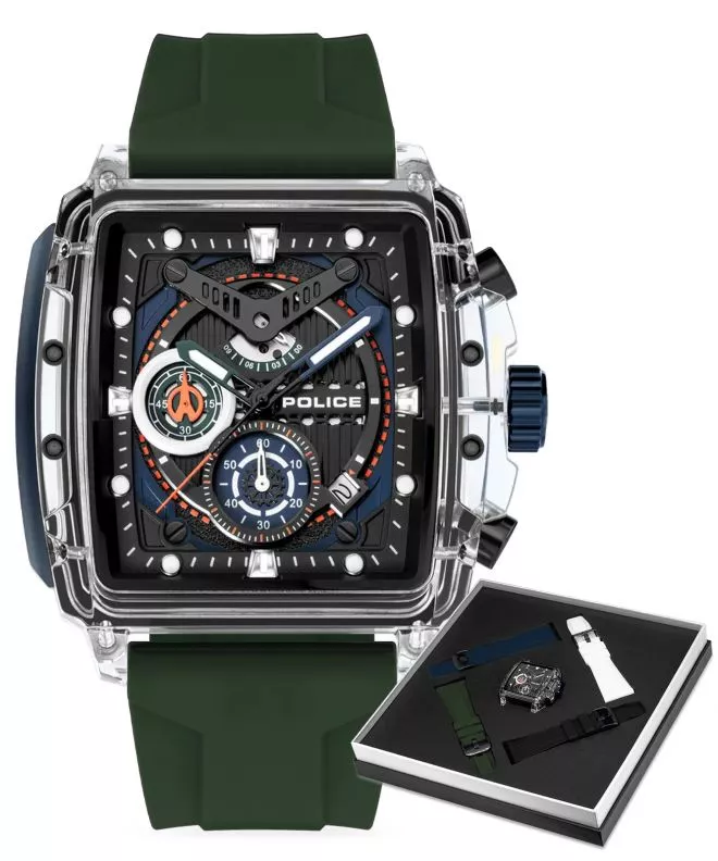Police Clout Chronograph watch PEWGO0052401-SET