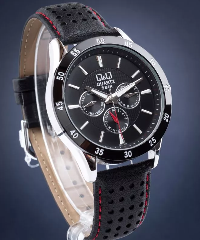 QQ Leather Men's Watch CE02-512
