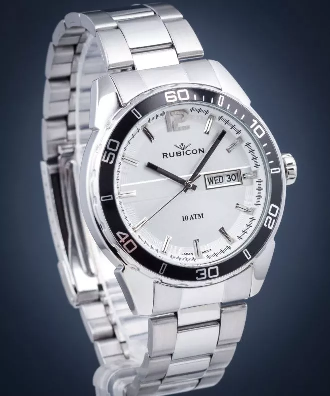 Rubicon Water Men's Watch RNDD81SMSX10BX