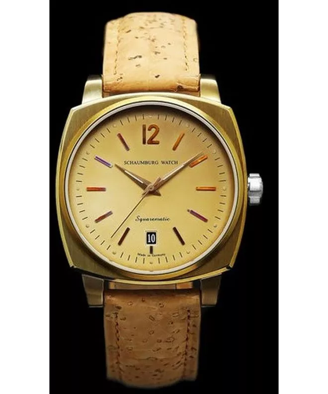 Schaumburg Squarematic Antiqor watch SCH-SQAN