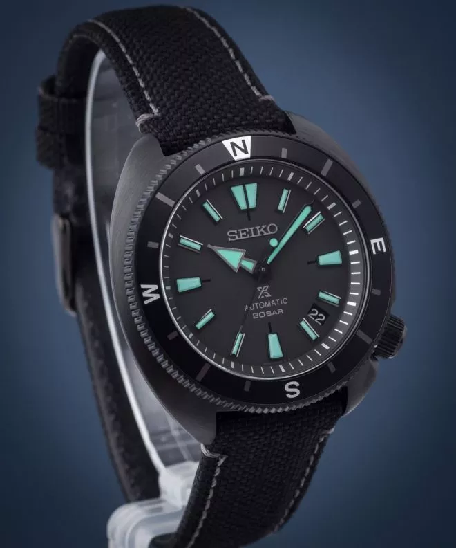 Seiko Prospex Black Series Tortoise Limited Edition gents watch SRPH99K1