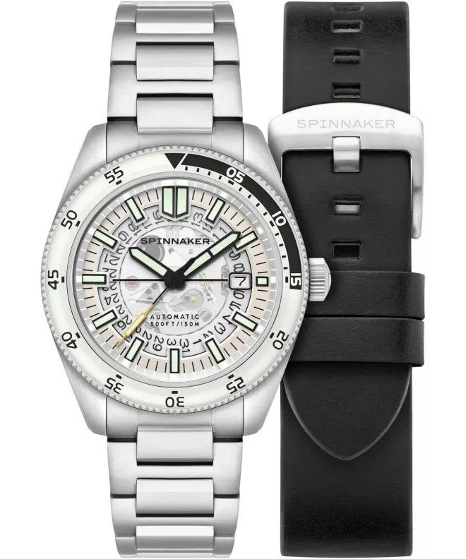 Spinnaker Fleuss Skeleton Automatic Severn Edition SET Brilliant White watch SP-5118-33