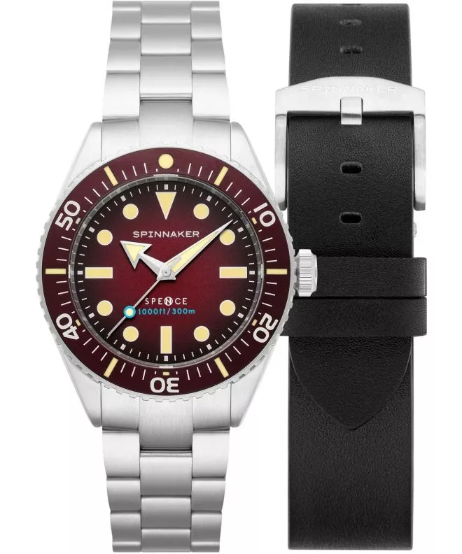 Spinnaker Spence 300 Crimson Red SET watch SP-5097-55