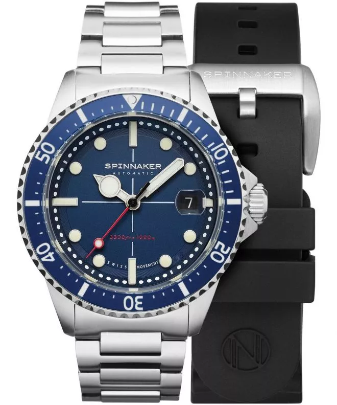 Spinnaker Tesei Mille Metri Ebony Limited Edition Men's Watch SP-5090-22