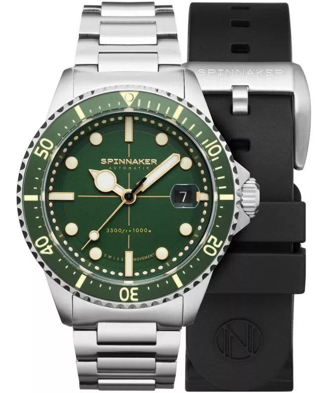 Spinnaker Tesei Mille Metri Ebony Limited Edition Men's Watch SP-5090-33