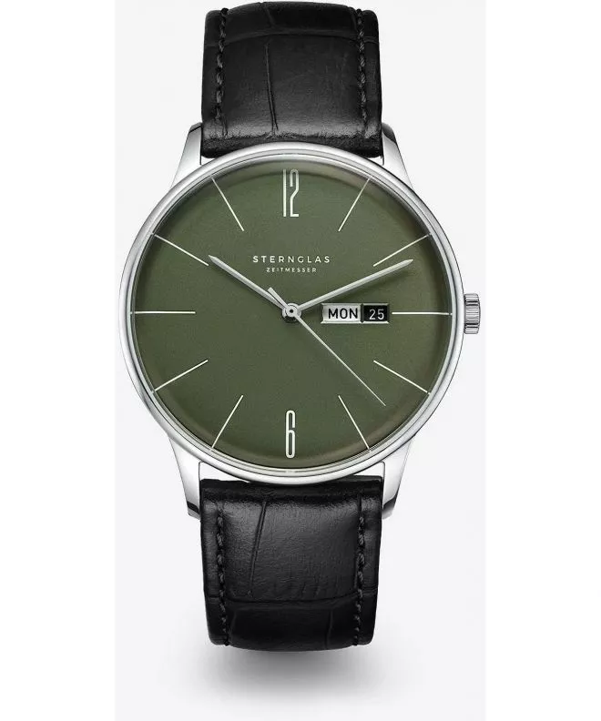 Sternglas Berlin Olive Green  watch S01-BE08-HE04