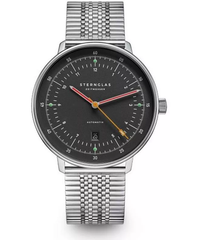 Sternglas Hamburg Neugraphit Automatic watch S02-HH39-ME08