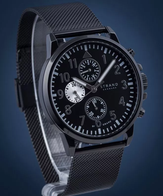 Strand by Obaku Monroe gents watch S714GMBBMB