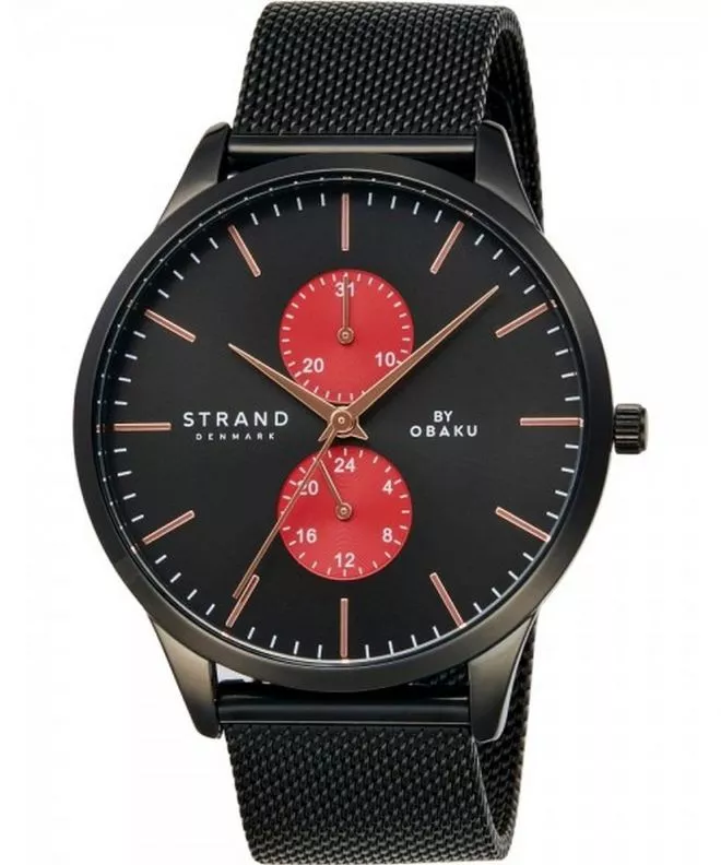 Strand by Obaku Seychelles gents watch S703GMBBMB-DS