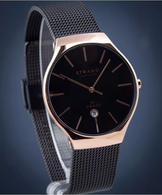 Strand by Obaku Caspian gents watch S701GDVBMB