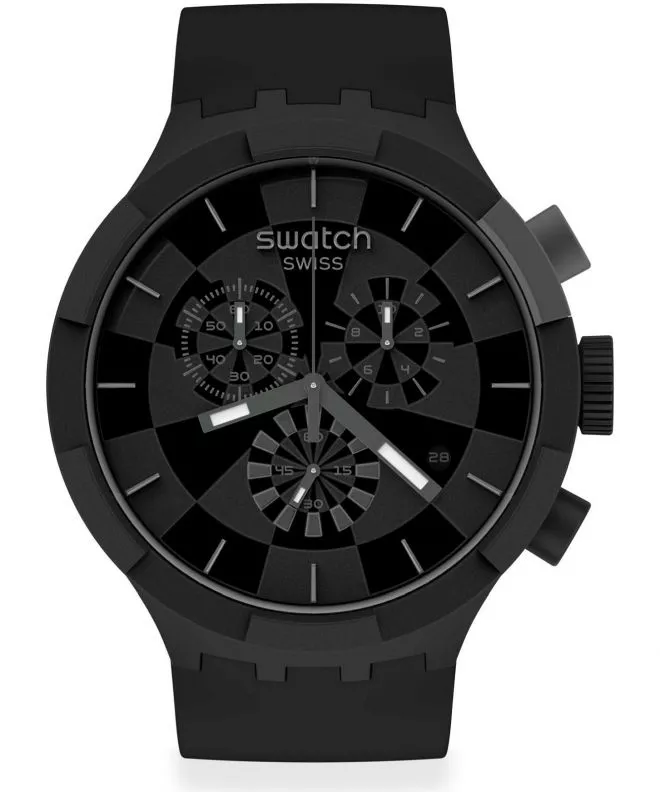 Swatch Big Bold Checkpoint Black Chrono watch SB02B400