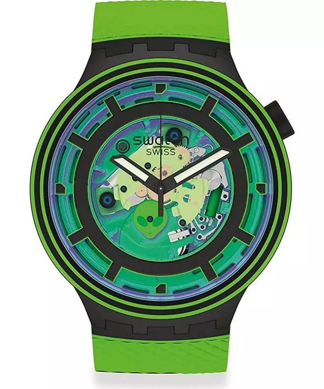Swatch Big Bold Come in Peace watch SB01B125