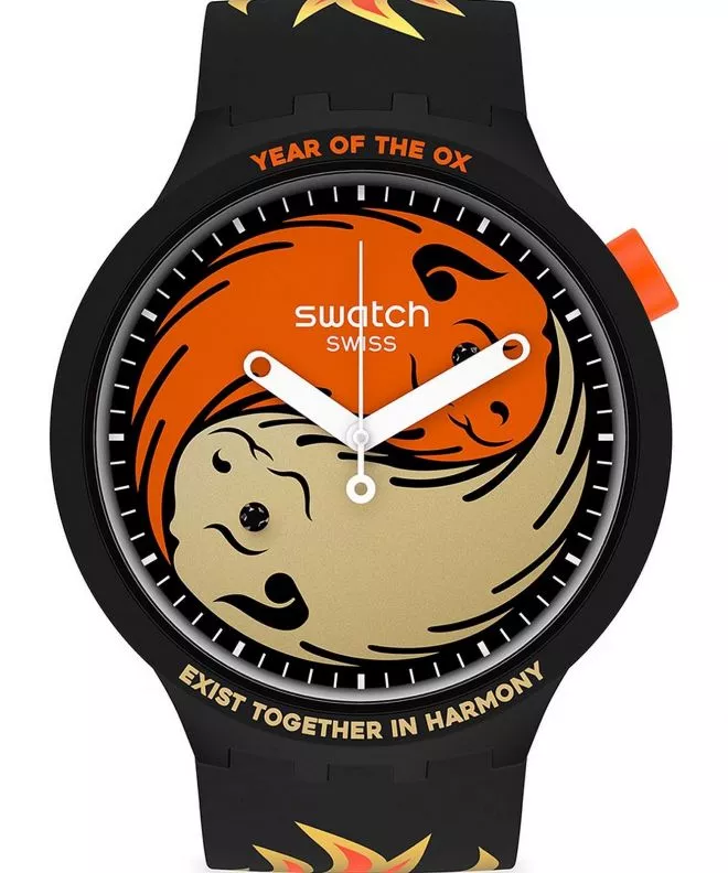 Swatch Big Bold Ox Rocks 2021 Special Edition watch SO27Z109