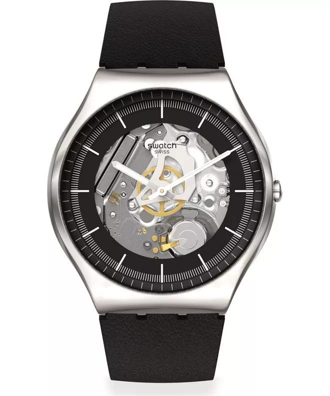 Swatch Black Skeleton watch SS07S115