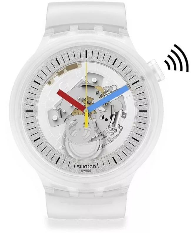 Swatch Clearly Pay watch SB01K102-5300