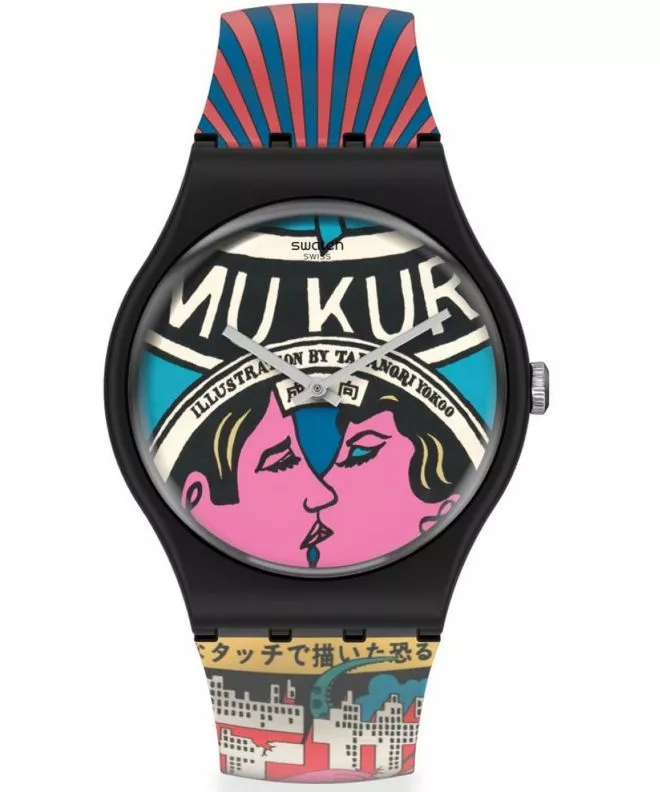 Swatch Moma The City And Design The Wonders Of Life watch SUOZ334