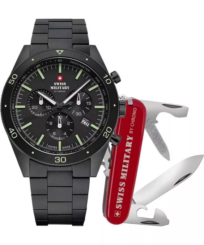 Swiss Military by Chrono Chronograph SET gents watch SM34079.03