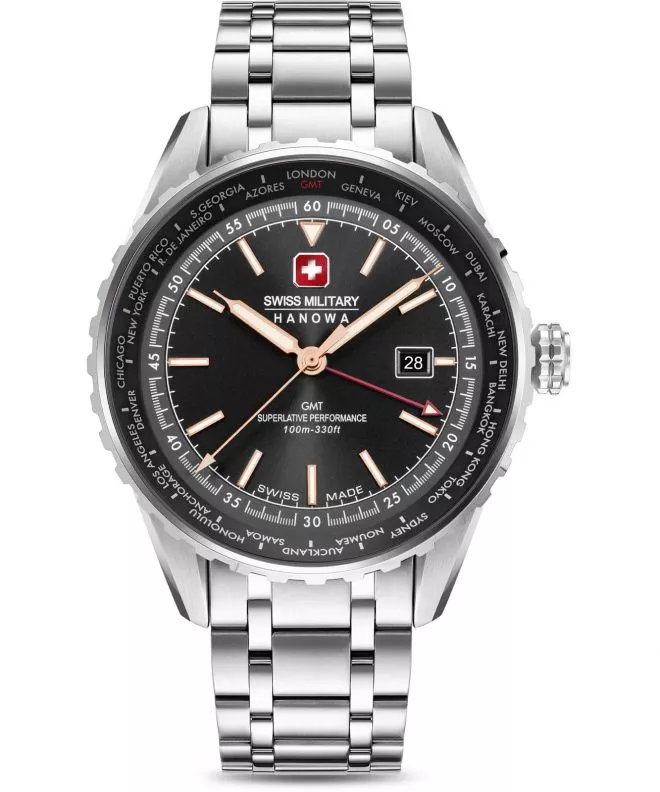 Swiss Military Hanowa Afterburn GMT watch SMWGH0003203