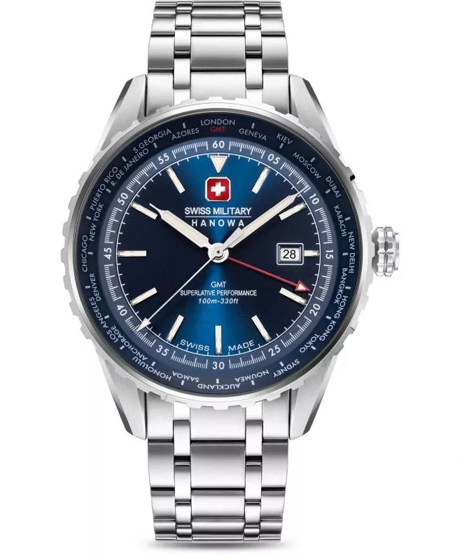 Swiss Military Hanowa Afterburn GMT watch SMWGH0003204