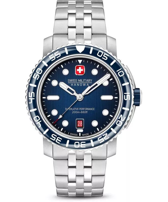 Swiss Military Hanowa Black Marlin watch SMWGH0001703