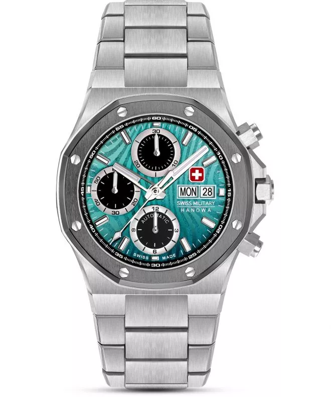 Swiss Military Hanowa Damask Legends Icewater Automatic Chronograph watch SMWGL0007002