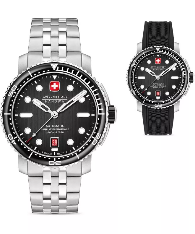 Swiss Military Hanowa Maitre Plongeur Automatic SET watch SMWGL0002001-SET